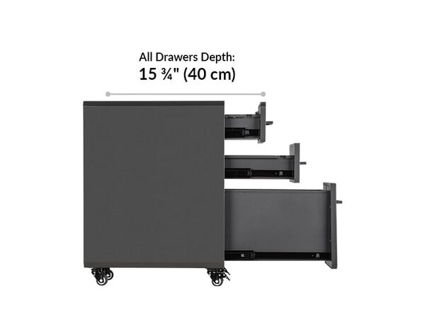 slim file cabinet drawers are 15.75 inches deep