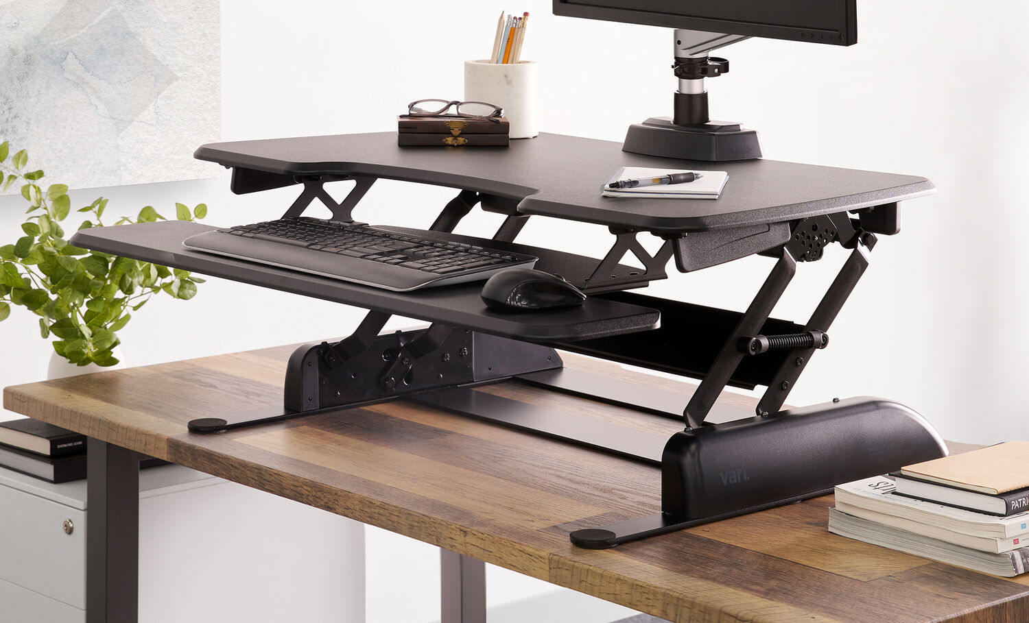 essential 36 converter in raised position on tabled