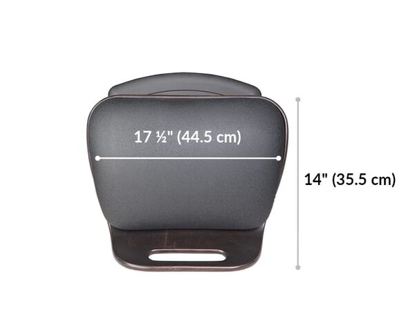 Vari active seat maximum height 32 and 3 quarter inches.