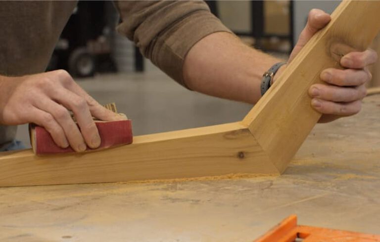product prototype being sanded in a laboratory