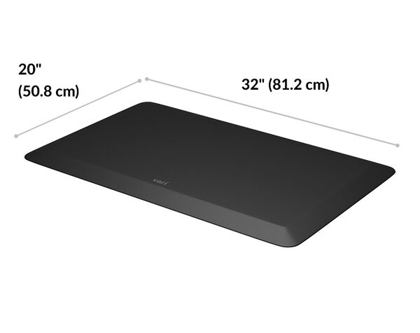 standing mat 34 by 22 is 34 inches wide and 22 inches long