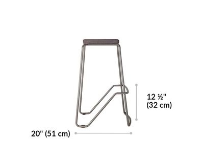 meeting stool base is 20 inches deep