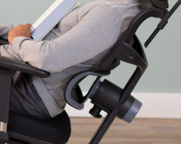 Vari comfortflex office chair has lumbar support for maximum support
