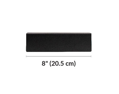 quickflex cubes nameplate is 8 inches wide