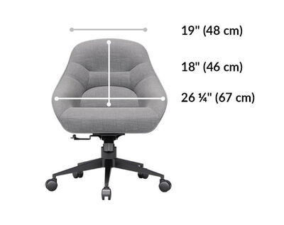 Upholstered Desk Chair, Office Seating