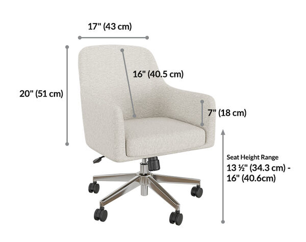 vari tempur pedic upholstered chair seat height max is sixteen inches