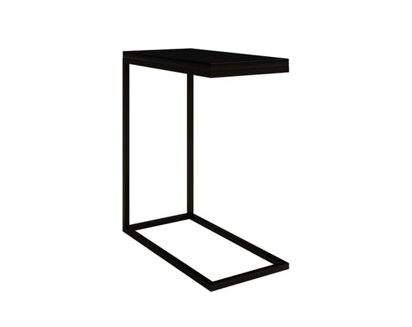 laptop side table on white background
