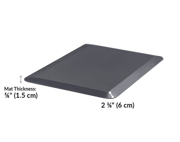 standing mat is 0.63 inches thick