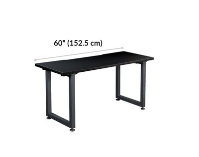 vari table 60 by 24 width 60 inches