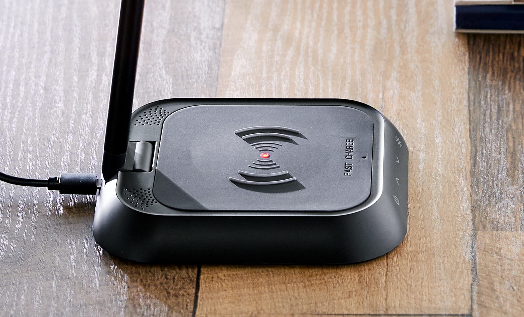 Vari LED Task lamp and wireless charger base