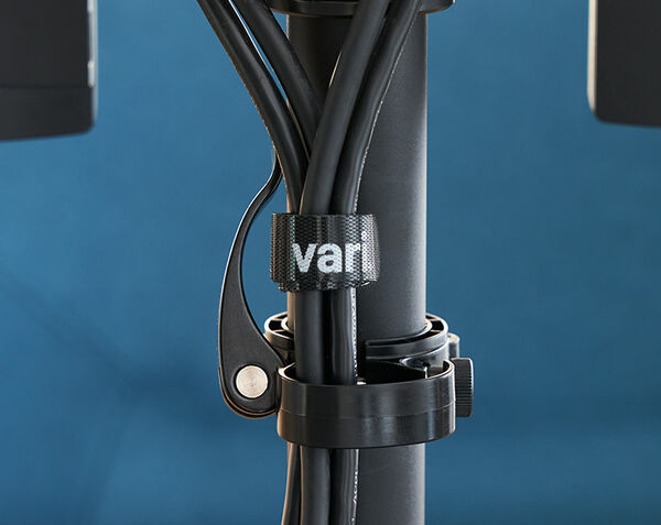 vari branded cable wrap securing multiple wires