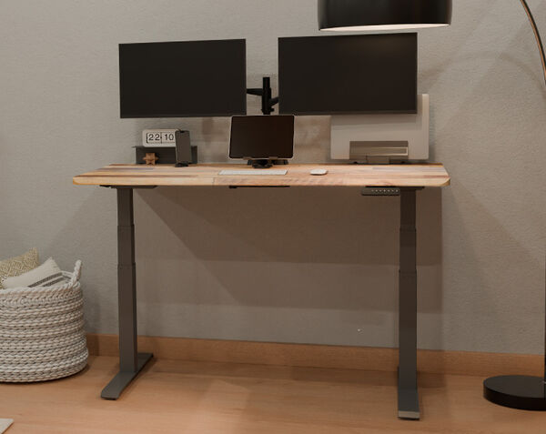 close up of the desk control panel