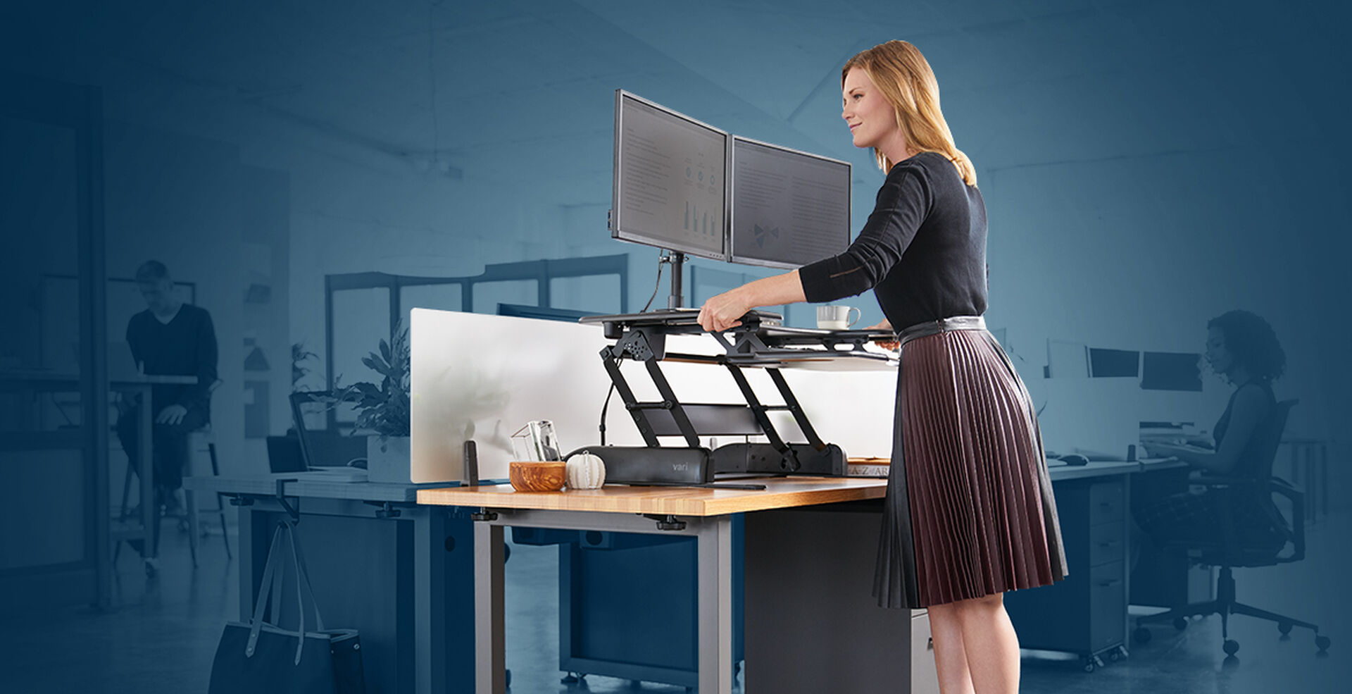 individual lifting vari converter to standing position