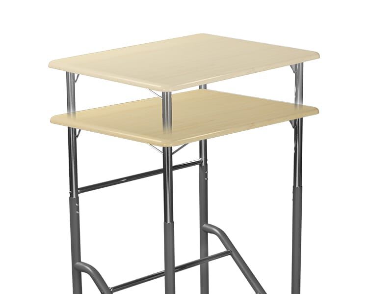 vari standing school desk k through 5 height positions
