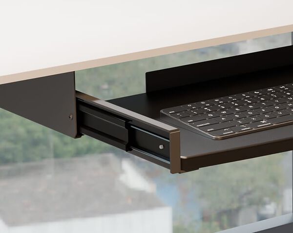 vari desk undermount storage mounting viewpoint