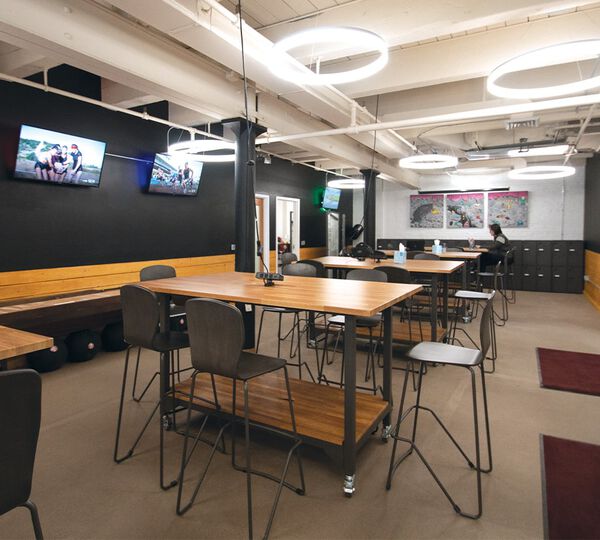 Spartan Race office furnished by Vari