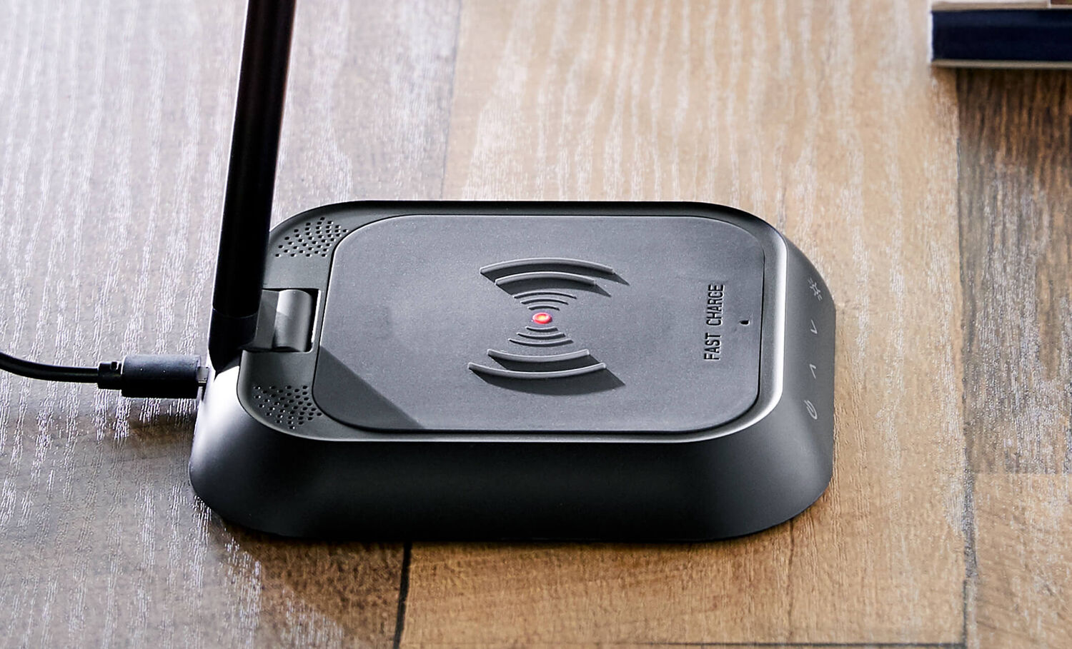 Vari LED Task lamp and wireless charger base