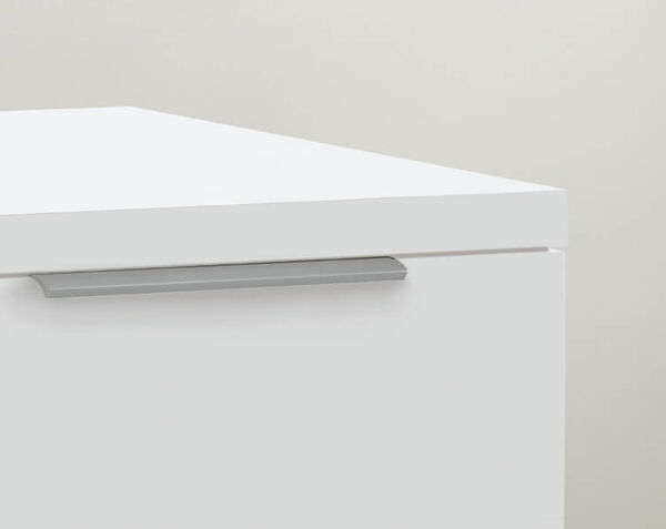 closeup view of cabinet drawers