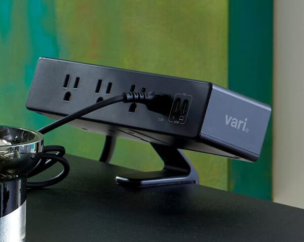 desk clamp comes with hand-rotating wheel for ease of use