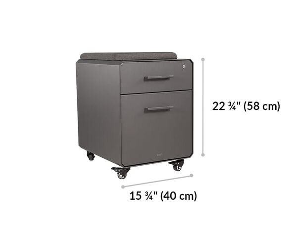 cabinet is 15 and 3 quarter inches wide