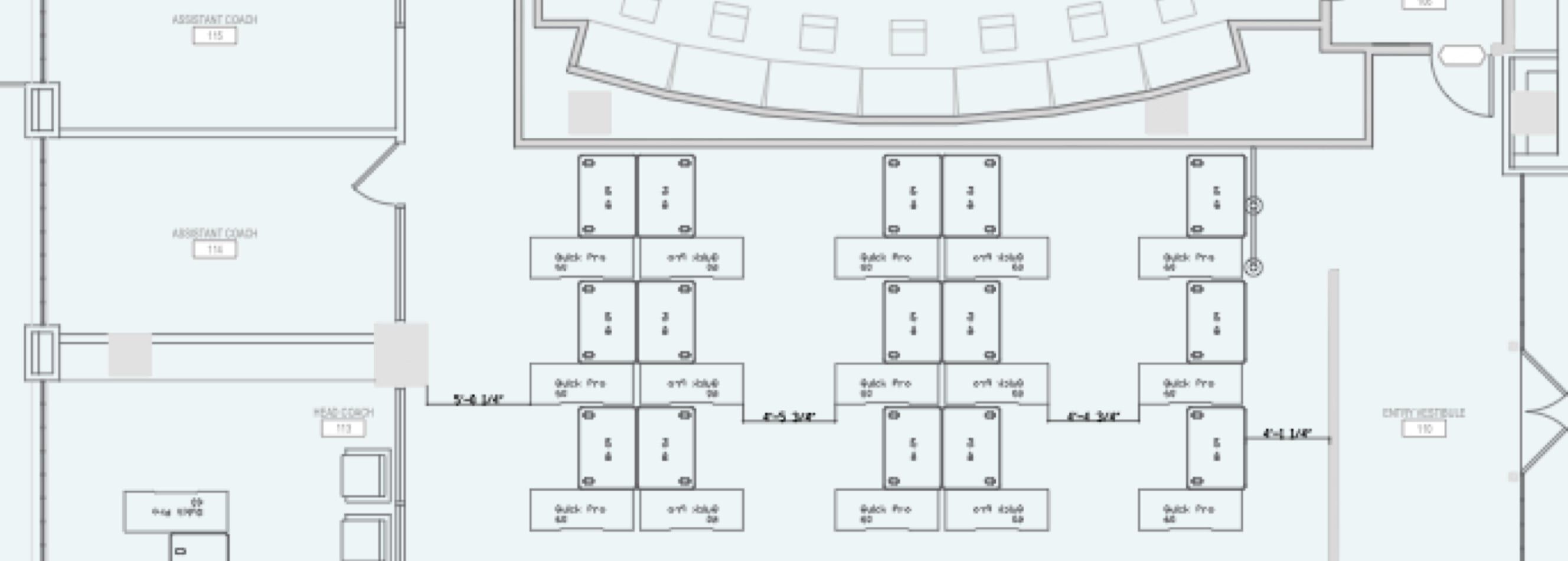 floor plan for dallas mavericks offices  image