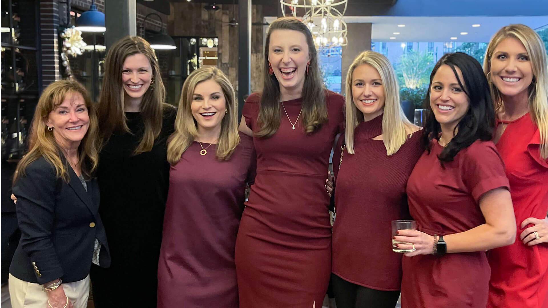 professional women standing together for photo