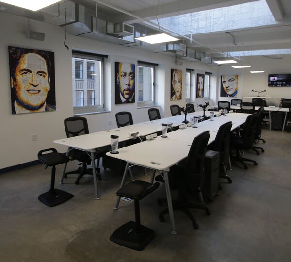 Blueprint and Co office space furnished by Vari