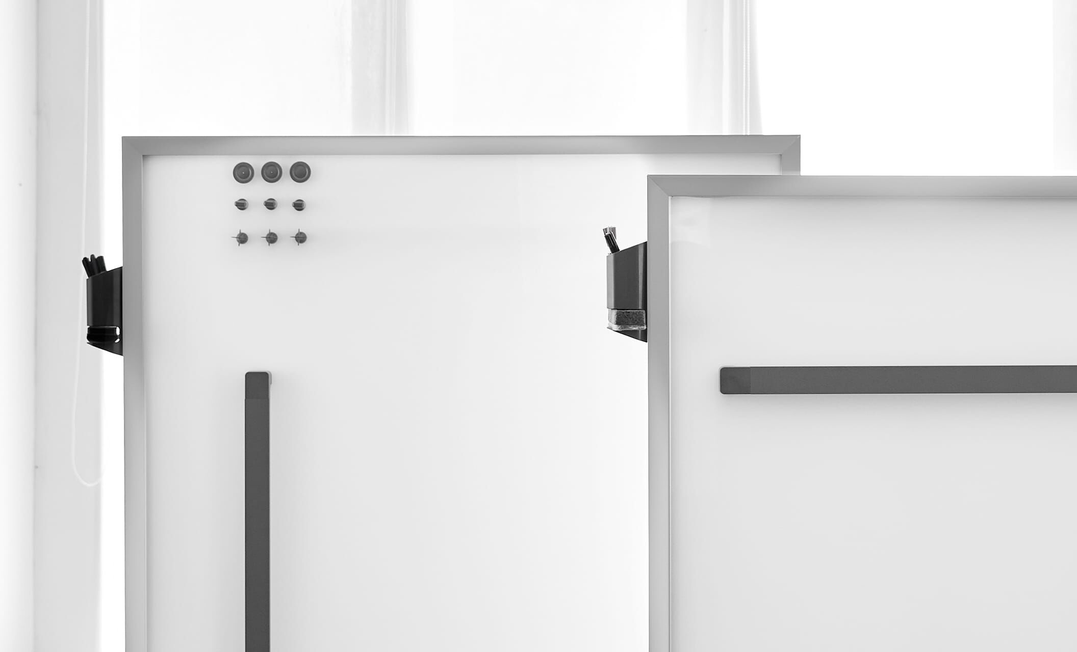 vari mobile white board 48 by 66 accessories