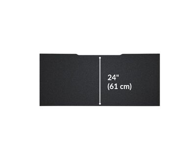 vari table 60 by 24 desk length 24 inches