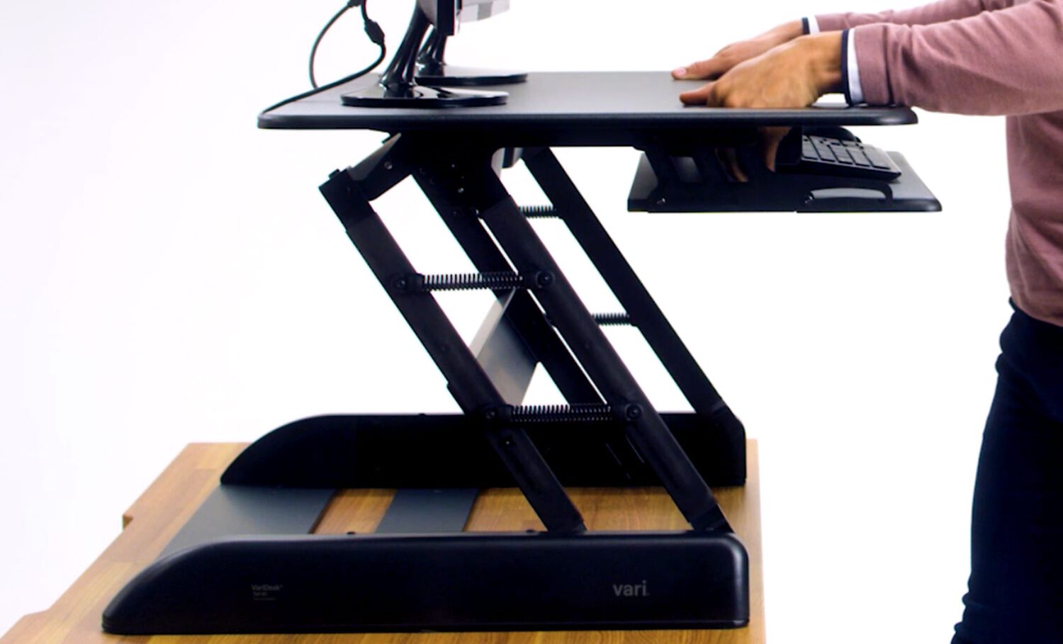 VariDesk Tall 40 in standing position