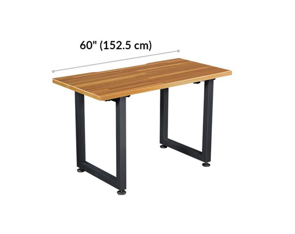vari table 60 by 24 width 60 inches
