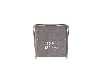 meeting stool seat cushion is 12.5 inches wide