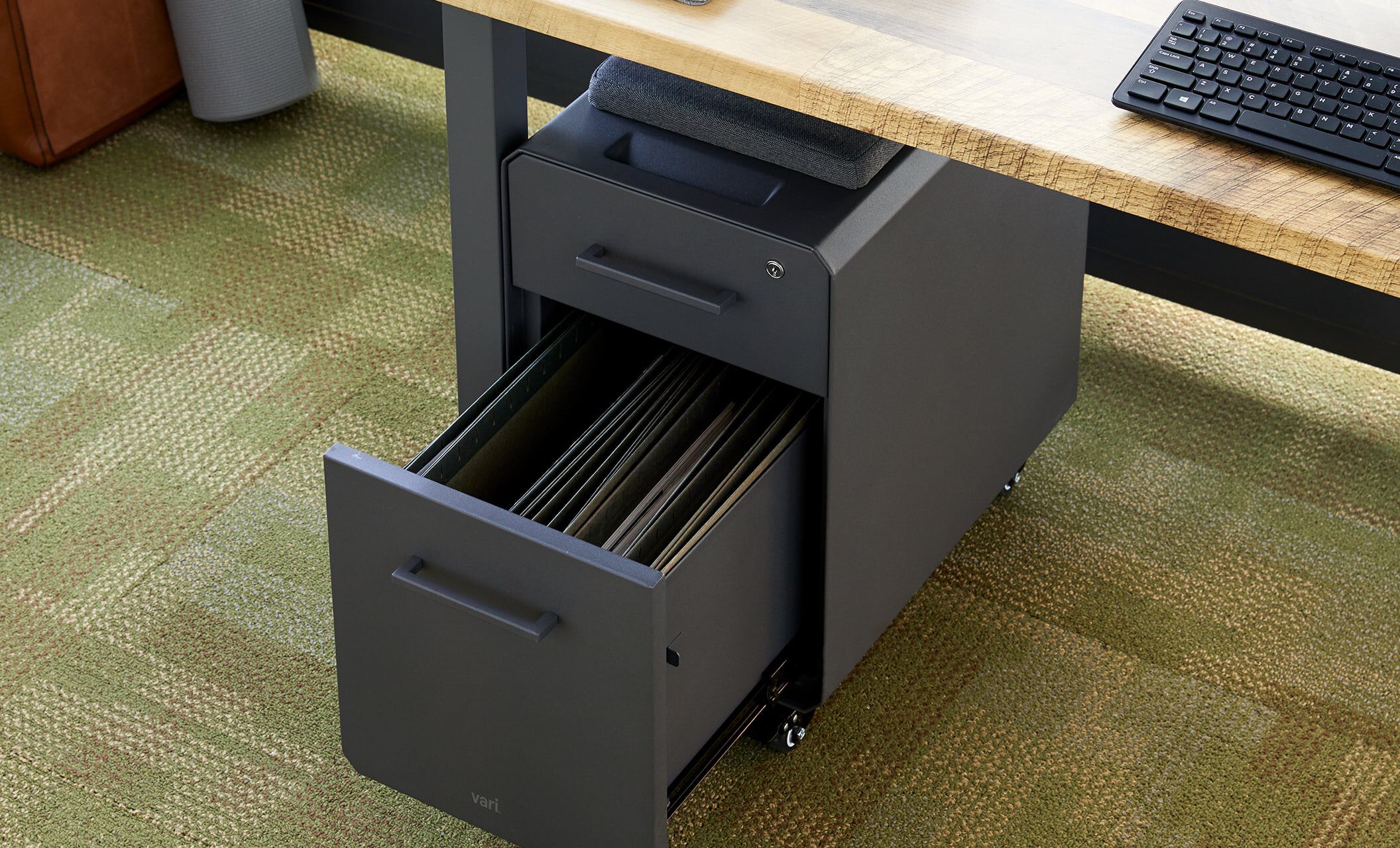 Slim Storage Seat Small Desk File Drawers And Seating Vari