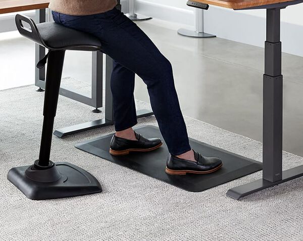 mat seen supporting professional while they use the Active Seat