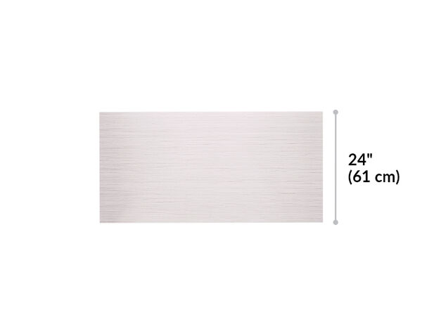 Essential Desk 48x24 Two Leg is 24 inches deep 