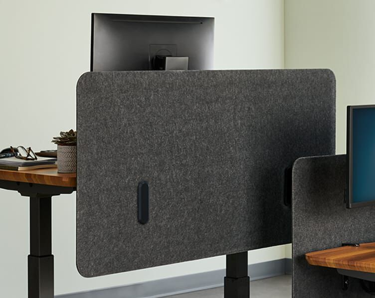 one panel does the job of two - privacy above, modesty for women in skirts below