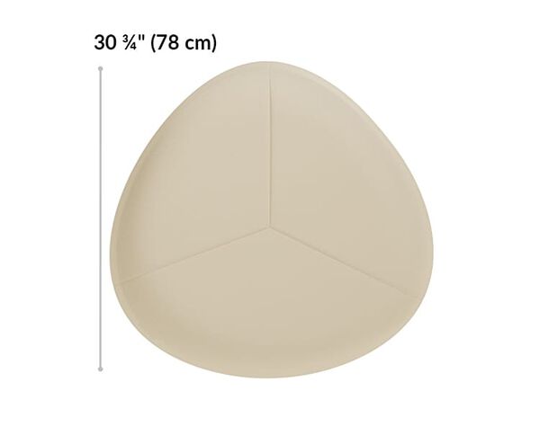 small ottoman in 30 and a quarter inches long