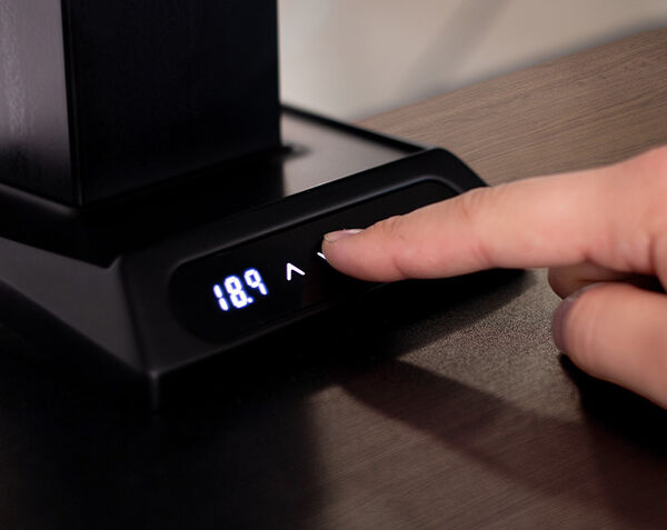 user is lowering the premier electric converter height setting