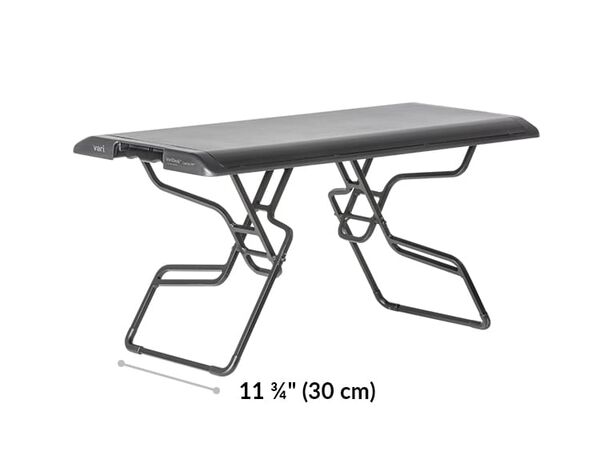 base is 11 and 3 quarter inches deep