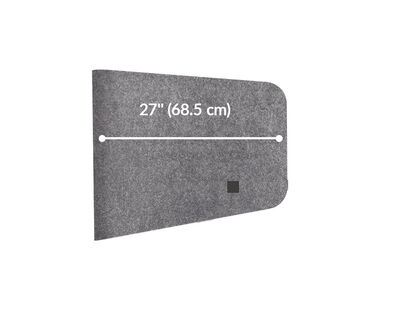 felt privacy desk surround 72 is 27 inches wide on the side panel