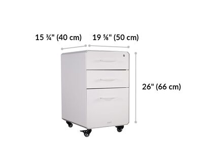 file cabinet is 26 inches tall