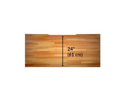 vari table 60 by 24 desk length 24 inches