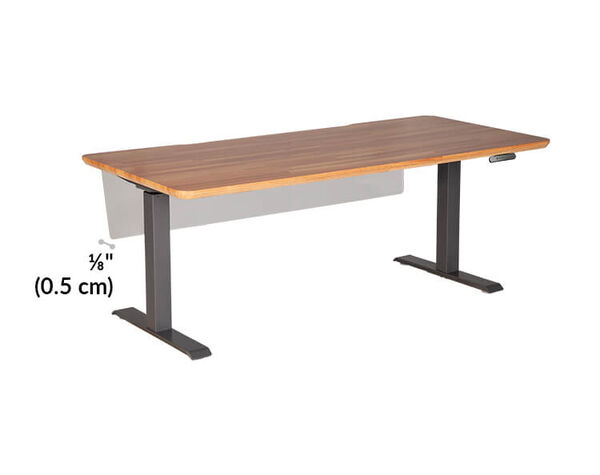 vari acrylic modesty panel 72 is one eighth inch thick