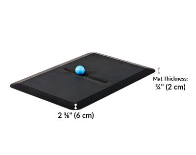 vari active mat groove thickness 3 quarter inches