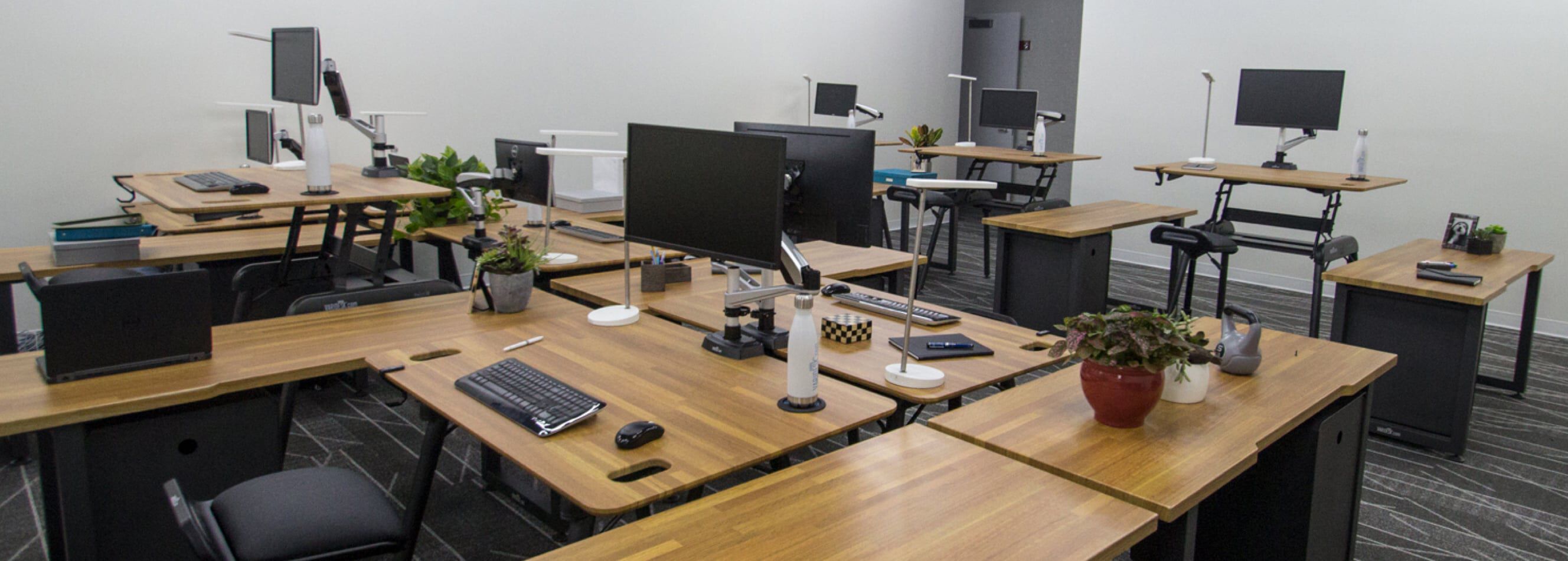 vari office furniture shown in the dallas mavericks offices  image