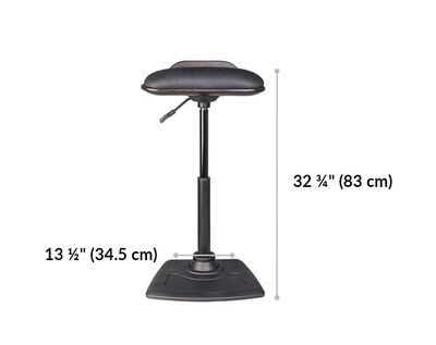 Vari active seat maximum height 32 and 3 quarter inches.
