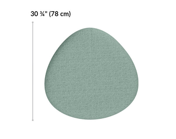 small ottoman is 30 and quarter inches long