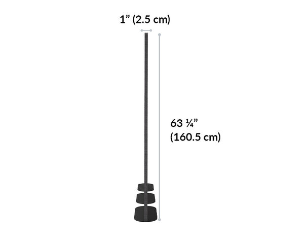 privacy screen is 1 inch thick