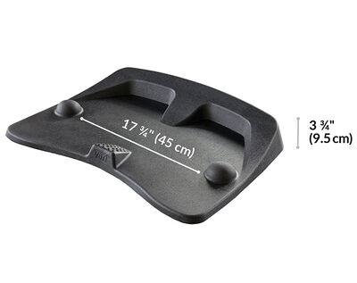 Vari active mat thickness 3 and three quarter inches.