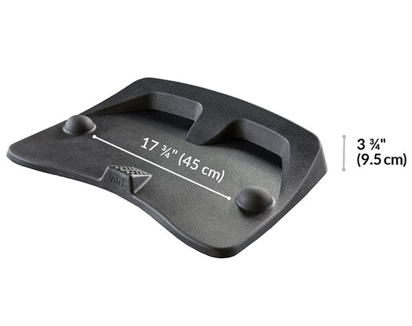 Vari active mat thickness 3 and three quarter inches. 